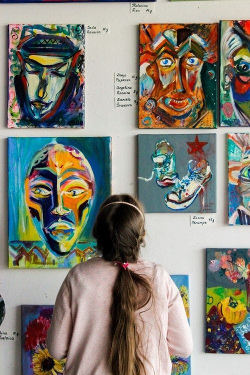 Выставка учеников “Karine Paronyanc Art studio”